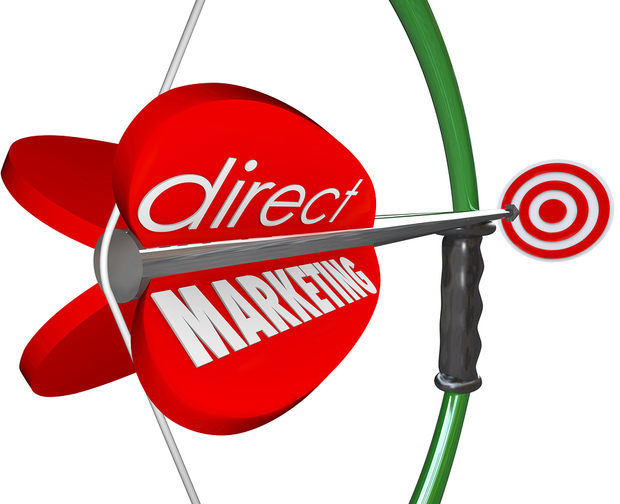Direct Marketing Bow and Arrow